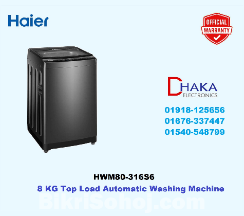 Haier 8 KG Top Load HWM80-316S6 Washing Machine